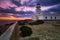 Sunrise at lighthouse Cavalleria