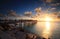 Sunrise in Mabul Island, Semporna, Sabah, Malaysia