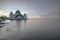 Sunrise at Malacca Straits Mosque