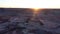 Sunrise at Mars Research Station in Hanksville Utah