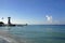 Sunrise mood at bayahibe lighthouse