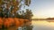 Sunrise on the Murray River in near Kingston-on-Murray in South Australia