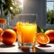 Sunrise Nectar: Savoring the Zest and Zing of Fresh Orange Juice.