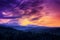 Sunrise in Orlicke hory panorama