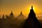 Sunrise over ancient Bagan, Myanmar