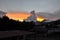 Sunrise over Antigua volcano, Guatemala