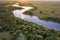 Sunrise over Dismal River in  Nebraska Sandhills