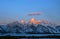 Sunrise over the Grand Tetons
