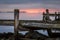 Sunrise over Jetty in Gotland