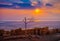 Sunrise over Masada