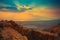 Sunrise over Masada