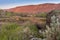 Sunrise over Mesa at Sun Lakes State Park Washington