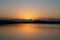 Sunrise over Nine Mile Pond in Everglades National Park, Florida.