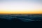 Sunrise over the Pacific on the Island Maui, Haleakala National Park, Hawaii