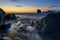 Sunrise over Perce Rock