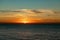 Sunrise over the Southern Ocean from Bird Rock Lookout, Torquay, Victoria, Australia