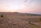 Sunrise over Teacup Canyon / Bowl on Sykes Ridge in the Pryor Mountains on the Wyoming Montana border - USA