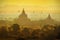 Sunrise over temples of Bagan