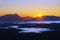 Sunrise over Urkiola from Gorbea