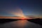Sunrise over the Volga River