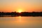 Sunrise over Zambezi River