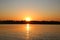 Sunrise over Zambezi River