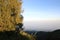 Sunrise overlooking the Bromo volcano