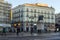 Sunrise panorama of Puerta del Sol in Madrid