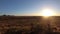 Sunrise panorama of Uluru-Kata Tjuta