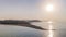 Sunrise in Possidi Cape beach, Greece