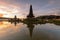 Sunrise at Pura Ulun Danu Beratan temple