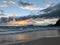 Sunrise by Rabbit & x28;Manana& x29; and Rock Island in Waimanalo Beach