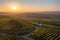 Sunrise in the Rheingau / Germany in autumn