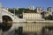 Sunrise on Saint-Jean and Bonaparte bridge