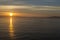 Sunrise on the Salish Sea near San Juan Island