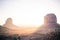 Sunrise in The Sedona Monument Valley