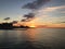 Sunrise in September at Coney Island in Brooklyn, New York, NY.