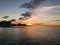 Sunrise in September at Coney Island in Brooklyn, New York, NY.