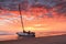 Sunrise Shipwreck Hatteras Seashore Outer Banks North Carolina