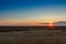 Sunrise in the steppes