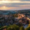 Sunrise Stilo village, Calabria, Italy