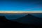 Sunrise on summit night, Kilimanjaro