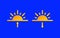 Sunrise, Sunset Weather forecast info icons set. Sun and arrow symbol paper cut style. Climate weather element. Trendy