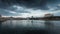 Sunrise timelapse of the entrance of old port against Basilica of Notre Dame de la Garde and Palais du Pharo in Marseille, France