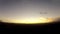 Sunrise Timelapse over a horse Pasture