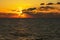 Sunrise on the Tyrrhenian Sea