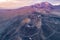 Sunrise in Ubehebe Crater. Death Valley., California