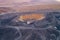 Sunrise in Ubehebe Crater. Death Valley., California