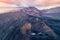 Sunrise in Ubehebe Crater. Death Valley., California