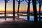 Sunrise Under Folly Beach Pier